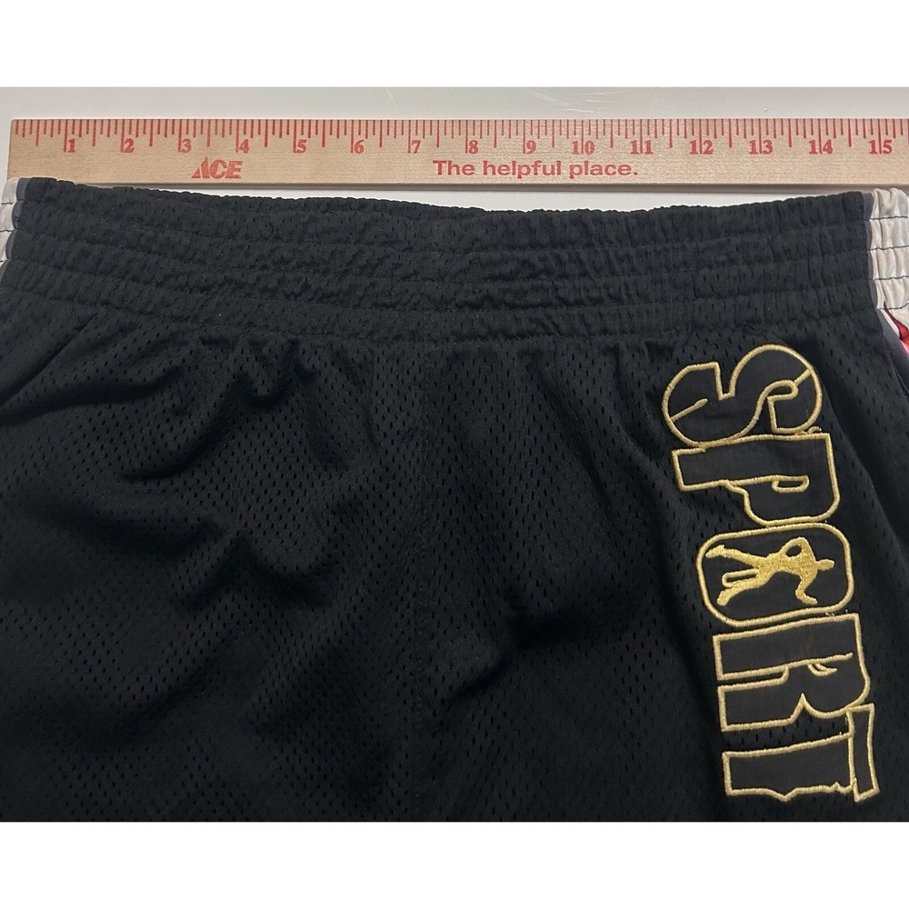 Ed Hardy Sport Shorts Men's Size XL Boxing Trunks Jersey style Training Y2K - Picture 9 of 12